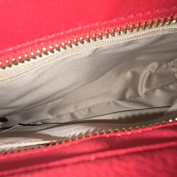 Coach Bette Mini Red Leather Shoulder Bag - Picture 5 of 12